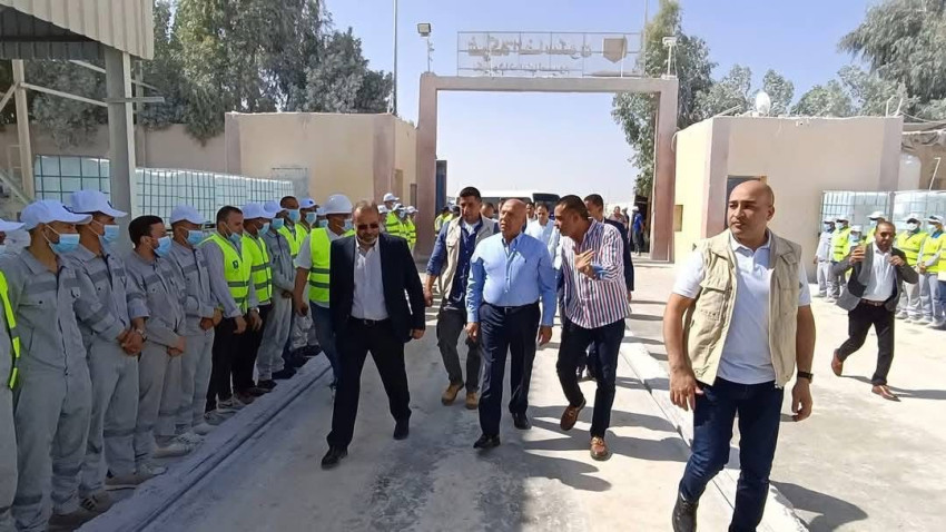 Kamel El-Wazer Plant visit